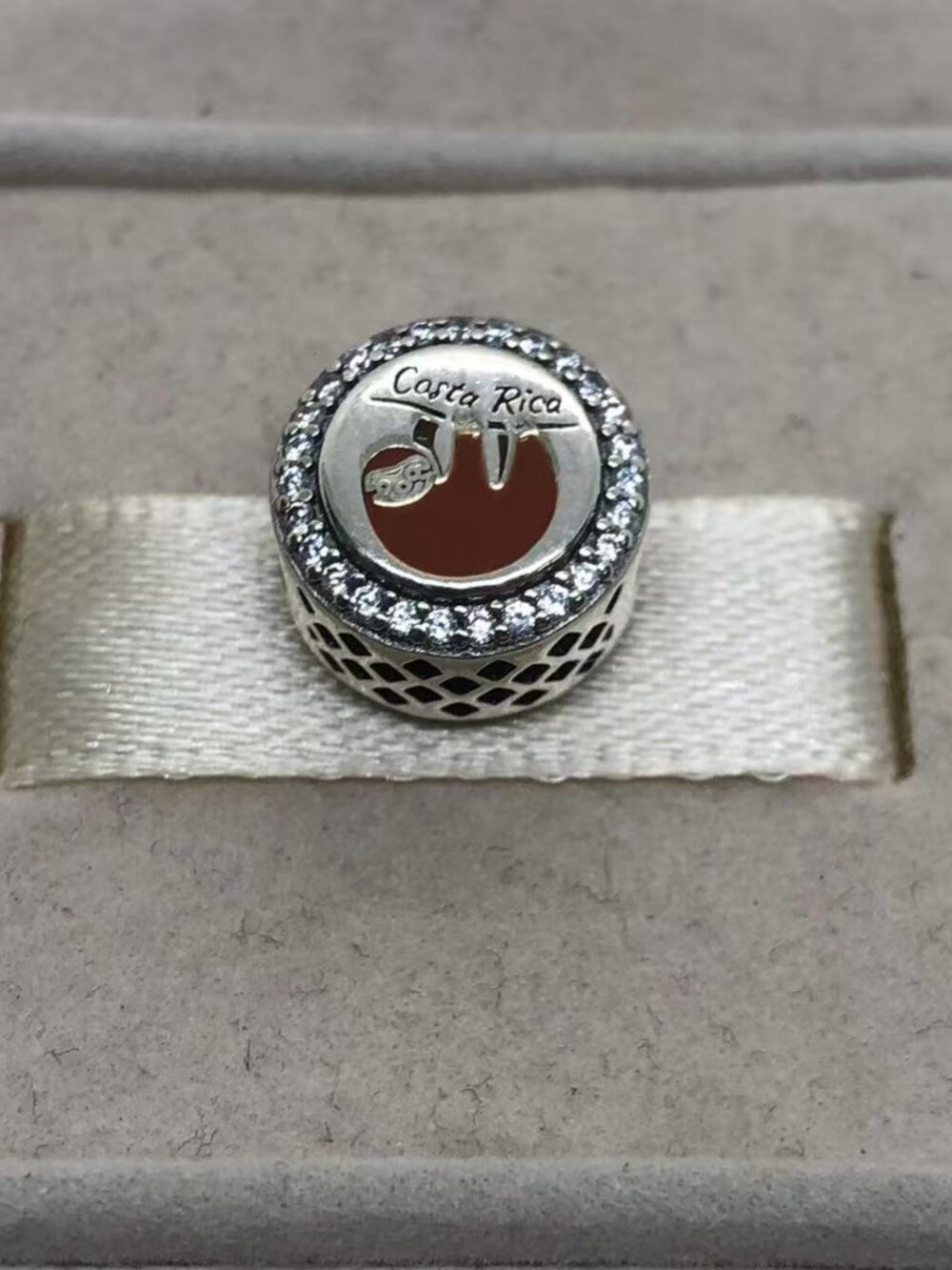 ✨🔥Pandora Costa Rica Island Exclusive Sloth  Button Charm